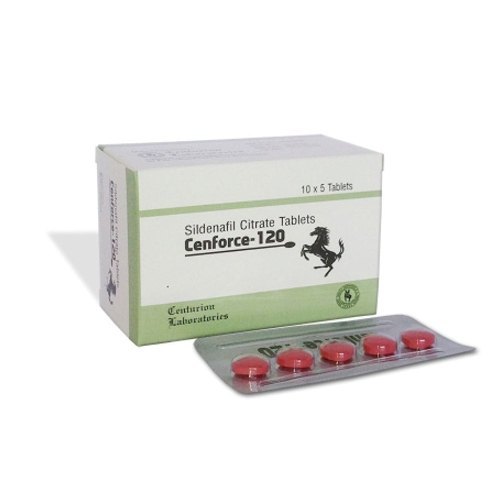 Cenforce 120 (Sildenafil Citrate Tablet)